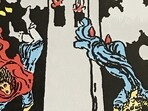 The tower card upward and reversed meanings.