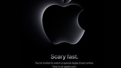 Logo of Apple's 'Scary fast' event (Image courtesy" Apple) Logo of Apple's 'Scary fast' event (Image courtesy" Apple)