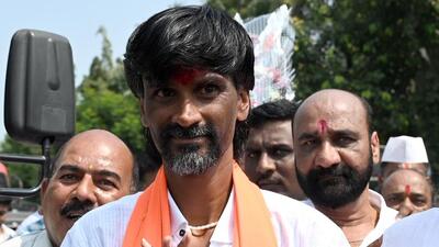 Activist Manoj Jarange-Patil . (HT PHOTO) Activist Manoj Jarange-Patil . (HT PHOTO)