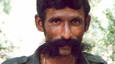 An undated file photo of Koose Muniswamy Veerappan, (AFP)