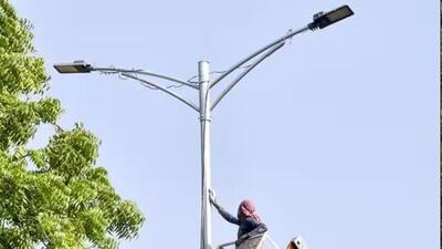 As many as 4,400 LEDs will light up Panchkula streets. (HT File)