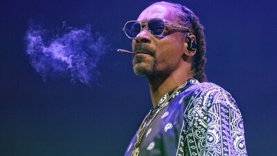 Rapper Snoop Dogg performs during a concert at Lanxess Arena, Thursday, Sept. 21, 2023, in Cologne, Germany. (Henning Kaiser/dpa via AP) (AP) Rapper Snoop Dogg performs during a concert at Lanxess Arena, Thursday, Sept. 21, 2023, in Cologne, Germany. (Henning Kaiser/dpa via AP) (AP)