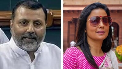 Nishikant Dubey has accused Mahua Moitra of taking money and gifts from a businessman in exchange for the questions that she asked in Parliament. Nishikant Dubey has accused Mahua Moitra of taking money and gifts from a businessman in exchange for the questions that she asked in Parliament.