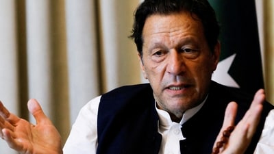 Former Pakistani prime minister Imran Khan (Reuters)