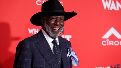 Richard Roundtree poses at the premiere of the movie What Men Want in Los Angeles in 2019. (REUTERS)