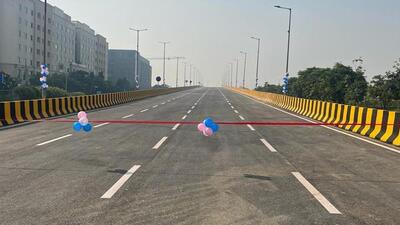 The Aerocity flyover and the Parallel Access Road flyover were opened to Wednesday (HT Photo/ Sourced)