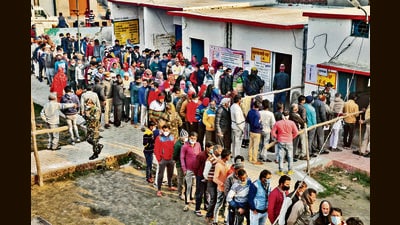 The panel has sought a detailed road map to synchronise assembly and national elections by 2029, so that voters do not have to cast their ballot multiple times. (PTI) The panel has sought a detailed road map to synchronise assembly and national elections by 2029, so that voters do not have to cast their ballot multiple times. (PTI)