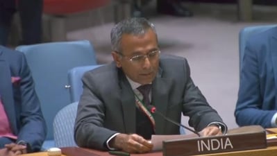 India's Deputy Permanent Representative (DPR) to the United Nations, Ambassador R Ravindra India's Deputy Permanent Representative (DPR) to the United Nations, Ambassador R Ravindra