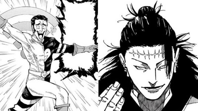 Jujutsu Kaisen Chapter 240 takes a comical twist in the battle between good and evil. (Gege Akutami) Jujutsu Kaisen Chapter 240 takes a comical twist in the battle between good and evil. (Gege Akutami)