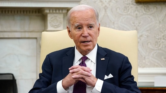 US President Joe Biden (AP)