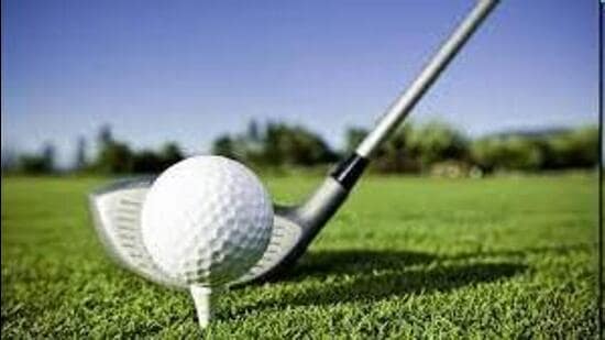 Tricity golfer Jairaj Sandhu took the lead at Haryana Open after the first round. (HT File)