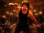 Vijay in a still from Leo. Vijay in a still from Leo.