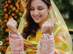Parineeti Chopra posts new pictures from her choora ceremony Parineeti Chopra posts new pictures from her choora ceremony