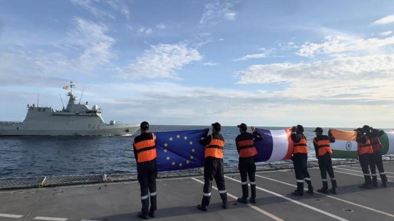 India, EU carry out maiden joint naval exercise in Gulf of Guinea - Vimarsana News