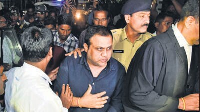 A sting operation conducted by the Cyberabad police on a farmhouse on the outskirts of Hyderabad on October 26, 2022, led to the arrest of three persons for allegedly trying to lure four BRS legislators into the BJP. (PTI)