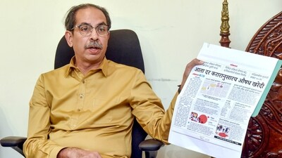 Shiv Sena (Uddhav Balasaheb Thackeray) chief Uddhav Thackeray (HT) Shiv Sena (Uddhav Balasaheb Thackeray) chief Uddhav Thackeray (HT)