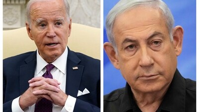 Biden said Israel has the right and responsibility to respond to the slaughter of its people. Biden said Israel has the right and responsibility to respond to the slaughter of its people.