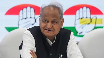Chief minister Ashok Gehlot this week said “non-stop” ED raids were the proof of the Congress winning the Rajasthan election. (PTI) Chief minister Ashok Gehlot this week said “non-stop” ED raids were the proof of the Congress winning the Rajasthan election. (PTI)
