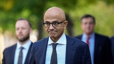 Microsoft CEO Satya Nadella. (Getty Images via AFP) Microsoft CEO Satya Nadella. (Getty Images via AFP)