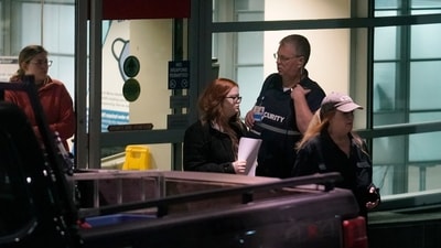 The shooting spree took place at a bowling alley, a local bar and a Walmart distribution center at around 7 pm local time. (AP) The shooting spree took place at a bowling alley, a local bar and a Walmart distribution center at around 7 pm local time. (AP)