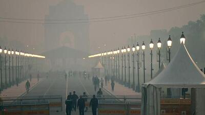 On Wednesday, AQI was in the “poor” category with a reading of 243. (ANI photo)