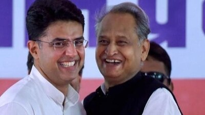 Rajasthan chief minister Ashok Gehlot and his former deputy Sachin Pilot. (PTI file photo) Rajasthan chief minister Ashok Gehlot and his former deputy Sachin Pilot. (PTI file photo)