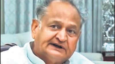 Rajasthan chief minister Ashok Gehlot linked the summons and raids to the November 25 polls. (ANI) Rajasthan chief minister Ashok Gehlot linked the summons and raids to the November 25 polls. (ANI)