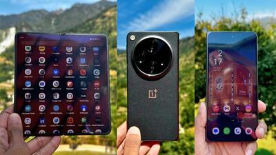 The new OnePlus Open. (Vishal Mathur / HT Photo)