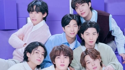BTS members RM, Jin, Suga, J-Hope, Jimin, V and Jungkook are currently on a hiatus as a group. BTS members RM, Jin, Suga, J-Hope, Jimin, V and Jungkook are currently on a hiatus as a group.
