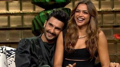Ranveer Singh and Deepika Padukone were the first guests on Koffee with Karan Season 8 Ranveer Singh and Deepika Padukone were the first guests on Koffee with Karan Season 8