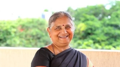 Author Sudha Murty is starting a YouTube channel for children's stories. (Instagram) Author Sudha Murty is starting a YouTube channel for children's stories. (Instagram)