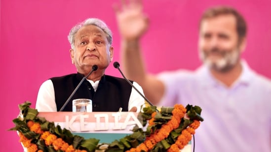Rajasthan Chief Minister Ashok Gehlot (HT file photo)