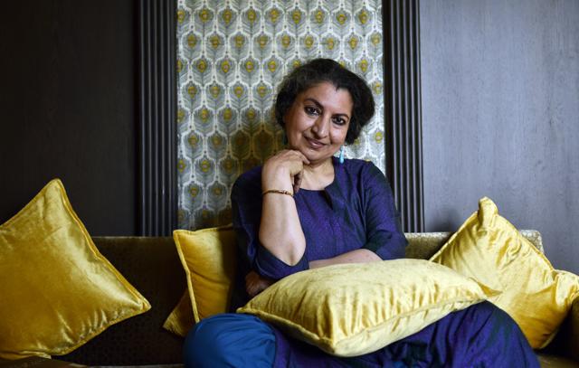 Author Geetanjali Shree (Sanjeev Verma/HT PHOTO) Author Geetanjali Shree (Sanjeev Verma/HT PHOTO)