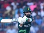 Pakistan's Shadab Khan plays a shot during the 2023 ICC Men's Cricket World Cup one-day international (ODI) match vs Afghanistan Pakistan's Shadab Khan plays a shot during the 2023 ICC Men's Cricket World Cup one-day international (ODI) match vs Afghanistan