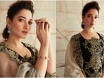 Tamannaah Bhatia recently delighted her followers by sharing pictures from a photoshoot. "Jewels of India [diamond emojis]," Tamannaah captioned the post. The images show the actor looking glamorous in a couture ensemble from designer Anamika Khanna's eponymous label. Scroll through to check out her photos.&nbsp;