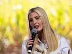 White House senior adviser Ivanka Trump speaks during a campaign event for US President Donald Trump. White House senior adviser Ivanka Trump speaks during a campaign event for US President Donald Trump.