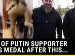 SON OF PUTIN SUPPORTER GETS MEDAL AFTER THIS... SON OF PUTIN SUPPORTER GETS MEDAL AFTER THIS...