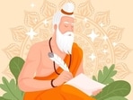 As per Ramayana, Lord Rama met Valmiki during Vanvasa or his period of exile 