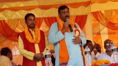 A video went viral on social media, showing Panki MLA Kushwaha Shashi Bhushan Mehta making disparaging statements. (Twitter/Representational use)