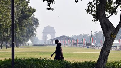An average AQI of 258 was recorded at 10.05am. (ANI) An average AQI of 258 was recorded at 10.05am. (ANI)
