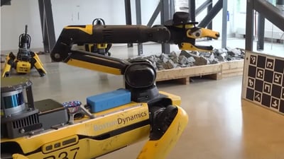 Boston Dynamics' 'Spot' robot (Image courtesy: Boston Dynamics) Boston Dynamics' 'Spot' robot (Image courtesy: Boston Dynamics)