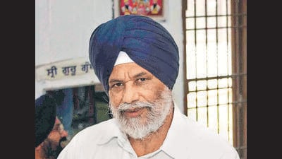 Former Shiromani Akali Dal (SAD) minister Surjit Singh Rakhra (File)