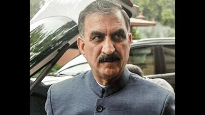 Himachal Pradesh chief minister Sukhvinder Singh Sukhu, who was admitted to Indira Gandhi Medical College and Hospital (IGMC), Shimla, due to a stomach infection on Wednesday night, is in Delhi for a second opinion. (ANI file photo)
