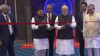 PM Modi inaugurates India Mobile Congress 2023 (ANI) PM Modi inaugurates India Mobile Congress 2023 (ANI)