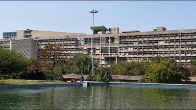 The secretariat is a Le Corbusier-designed building in Chandigarh, completed in 1953 to house the offices of the chief secretary of Punjab. Since the Punjab Reorganisation Act, 1966, led to the creation of Haryana, Chandigarh has been the capital of both states and the secretariat building is shared by their respective chief secretaries. (HT file photo) The secretariat is a Le Corbusier-designed building in Chandigarh, completed in 1953 to house the offices of the chief secretary of Punjab. Since the Punjab Reorganisation Act, 1966, led to the creation of Haryana, Chandigarh has been the capital of both states and the secretariat building is shared by their respective chief secretaries. (HT file photo)