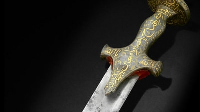 Tipu Sultan's sword (Image/@Bonhams) Tipu Sultan's sword (Image/@Bonhams)
