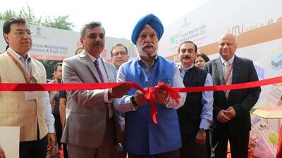 Union urban and housing affairs minister Hardeep SIngh Puri inaugurated the 16th UMI Conference & Exhibition 2023 (Twitter/@HardeepSPuri) Union urban and housing affairs minister Hardeep SIngh Puri inaugurated the 16th UMI Conference & Exhibition 2023 (Twitter/@HardeepSPuri)