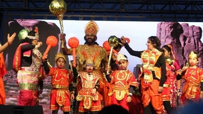 On 23rd October 2023, Brampton, Canada witnessed the Indian Diaspora come together to watch Ramleela by Team Dhishum, (Courtesy of author) On 23rd October 2023, Brampton, Canada witnessed the Indian Diaspora come together to watch Ramleela by Team Dhishum, (Courtesy of author)