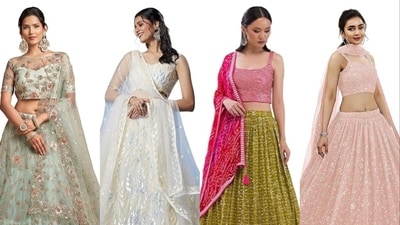 Amazon Sale 2023: Don lehenga choli set, grab exciting off on it. Amazon Sale 2023: Don lehenga choli set, grab exciting off on it.