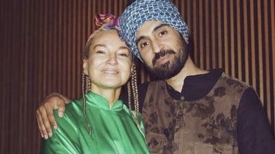 Diljit Dosanjh and Sia collaborated for the first time on the song, Hass Hass. Diljit Dosanjh and Sia collaborated for the first time on the song, Hass Hass.